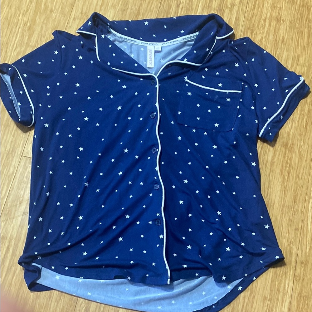 Starry Night Blue Shirt
